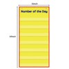 Auchq Math Number of The Day Pocket Chart， Small Math