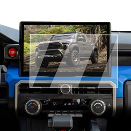 Screen Protector for 2024-2025 Tacoma, 14-Inch Tempered Glass Screen Protector for 2024 2025 Tacoma(Limited/TRD Pro/Trailhunter/TRD Sport/TRD Off-Road), 9H Navigation Screen Protector for Tacoma Accessories, Easy to Install & Anti Fingerprints