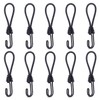 Bungee Cords With Hooks Elastic Heavy Duty Bungee Metal Shock