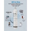 2Pack,Microfilter FLUUX FX-15,Hybrid cartridge,NSF Certified,Under Sink Water Filter System, Compatible