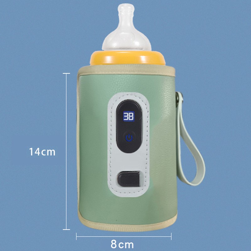 USB Baby Bottle Warmer LCD Screen Temperature Adjustable Precise Heating