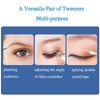 Lash Applicator Tools Set, DIY Cluster Eyelashes, Angled Lash Tweezers