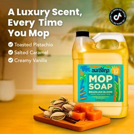 Auralina Mop Soap - Brazilian Waves Concentrated Floor Cleaner
