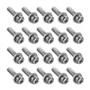 TA-VIGOR 20pcs M2.5 x 12mm Phillips Pan Head Machine Screws