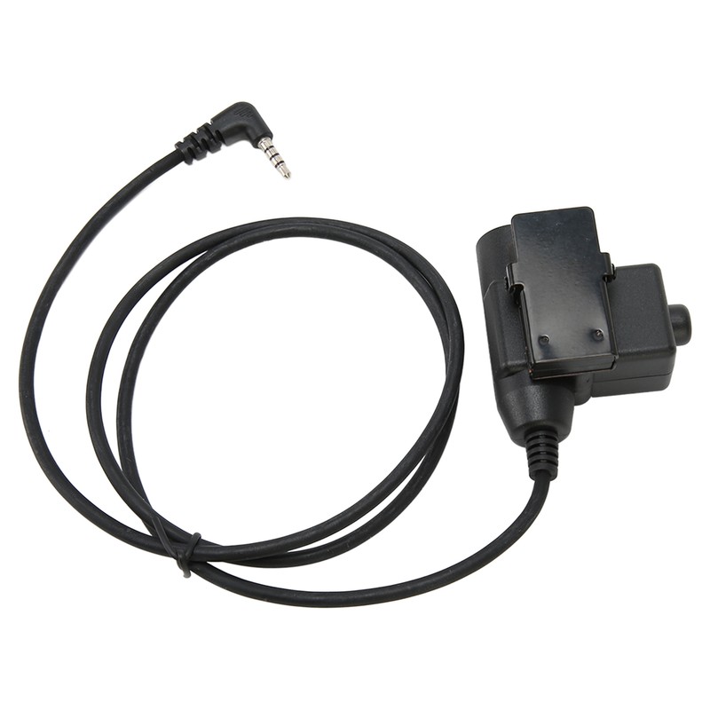 U94 PTT Headset Adapter 90cm Back Clip Headset Connector Cable