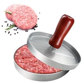Hamburger Press Meat Press Hamburger Meat Patty Press with Wax Paper Included 50 Sheets No Rust Uniform Easy Release Easy to Clean Patty Making Burger Press Meat Patty Mold Cooking Utensils Kitchen