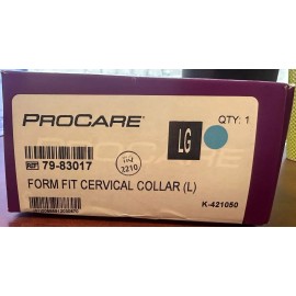 Procare Cervical Collar, Form Fit, Large (L) 79-83017, Lot of Twenty (20)