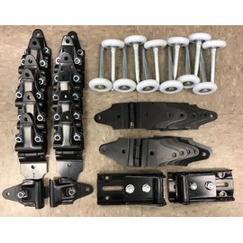 44 Pack Whiting Todco Door Repair Kit- All Hinges + 2" Rollers