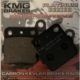 Platinum Series 1 Set Rear Carbon Brake Pads Pad Honda TRX400EX Sportrax 1999 To 2008 TRX400 EX