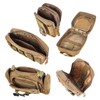 Universal Tactical Seat ​Back Organizer Vehicle Molle Panel Organizer Storage