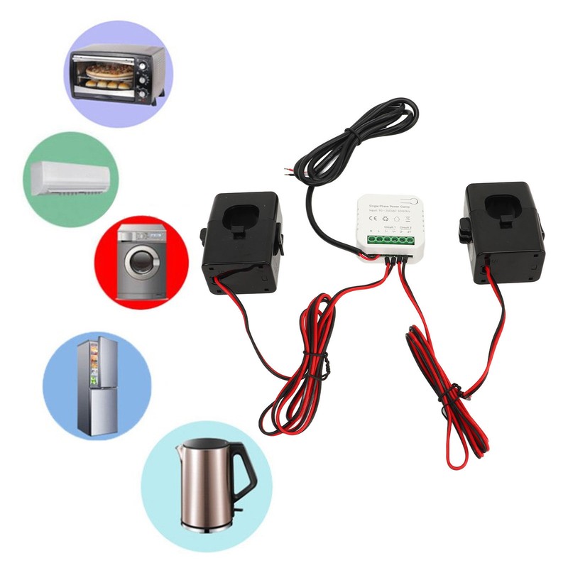 WiFi Smart Energy Meter Single Phase for Tuya Life KWh