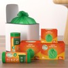Compostable Bags, 6 Gallon Food Scraps Yard Waste Bags,Fits 5-6-8