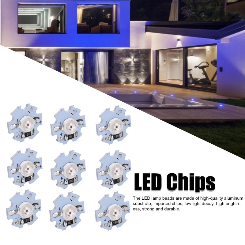 25Pcs 0.5W 5V High Power LED Lamp Bead Light Source