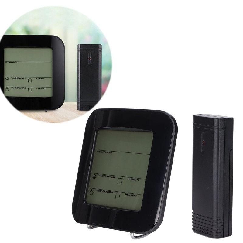Wireless Weather Station Indoor Outdoor Thermohygrometer Electronic Digital Clock TS‑73