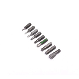 Barnwell Set of 9 Hexagon/Hex/Allen Metric Screwdriver Bits 1.5,2,2.5,3,4,5,5.5,6,8mm