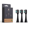 Allegro M1 Electric Toothbrush Replacement Heads (Gunmetal Grey-Medium),3 Pack
