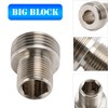 VIPIH Big Block Oil Filter Insert Adapter BBF 429 460