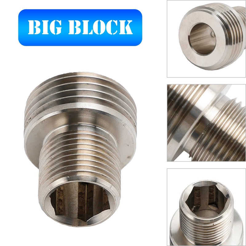 VIPIH Big Block Oil Filter Insert Adapter BBF 429 460