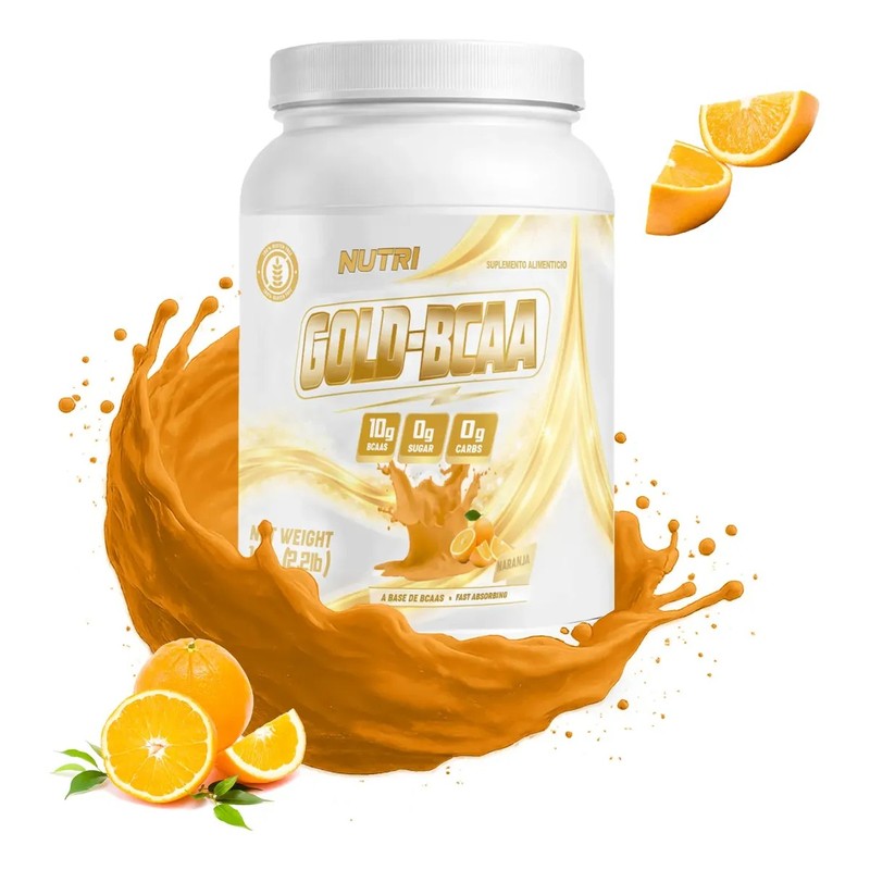 Aminoacidos Bcaas Nutri Gold 1kg Sabores