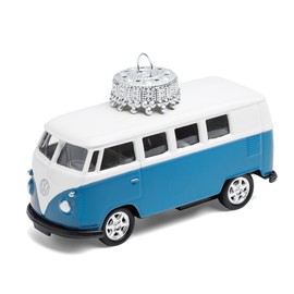 corpus delicti :: Metal Christmas Tree Ornaments - The Rolling Alternative to Christmas Bauble - Compatible with VW Bus T1 (Blue) (W20.2b)