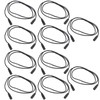 10 Sets 4mm Female to Female Banana Socket Test Lead