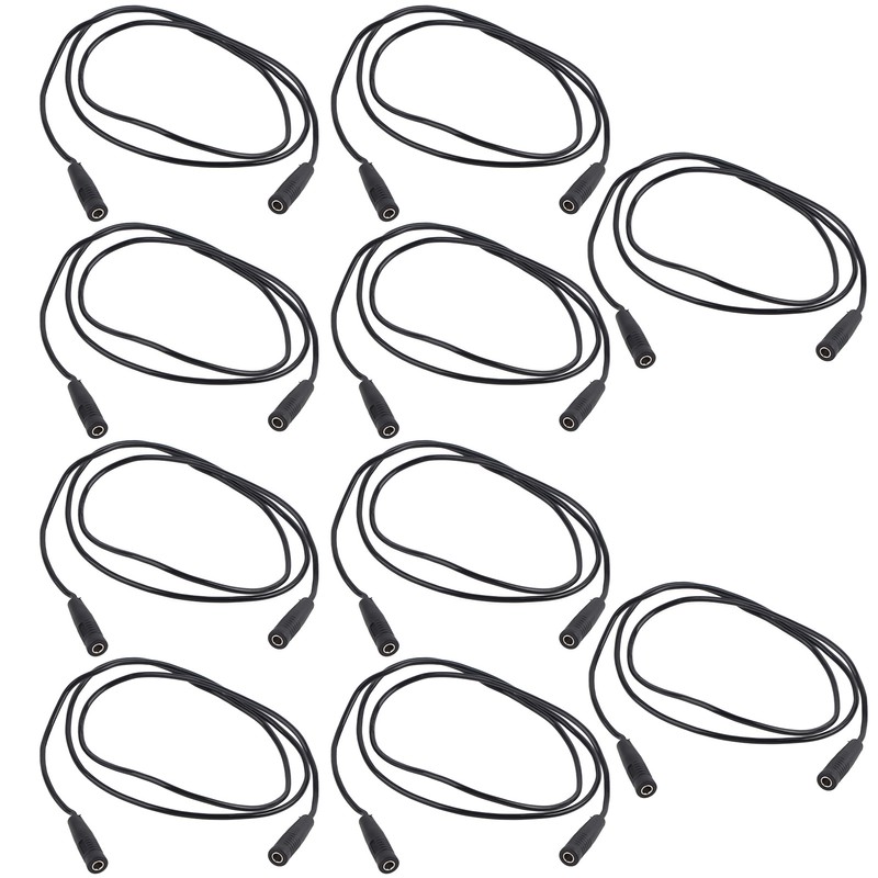 10 Sets 4mm Female to Female Banana Socket Test Lead