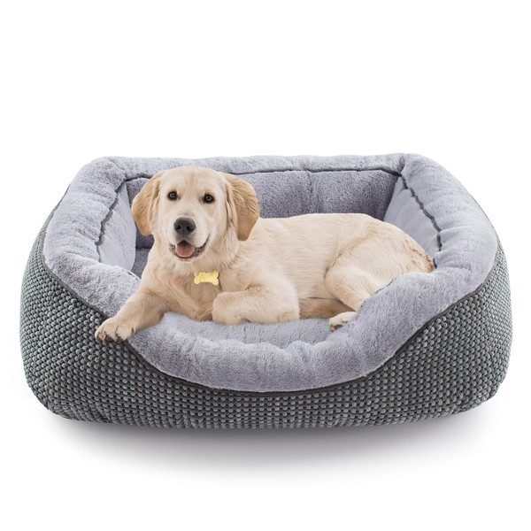 INVENHO INVENHO Medium Dog Beds for Medium Dogs Washable, Rectangle