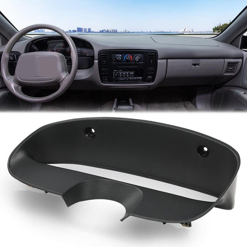 DOTCOM Instrument Gauge Cluster Dash Trim Bezel Compatible with Chevy