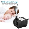DOMICA 90 GPH Mini Submersible Pump, Small Fountain Pump (5W
