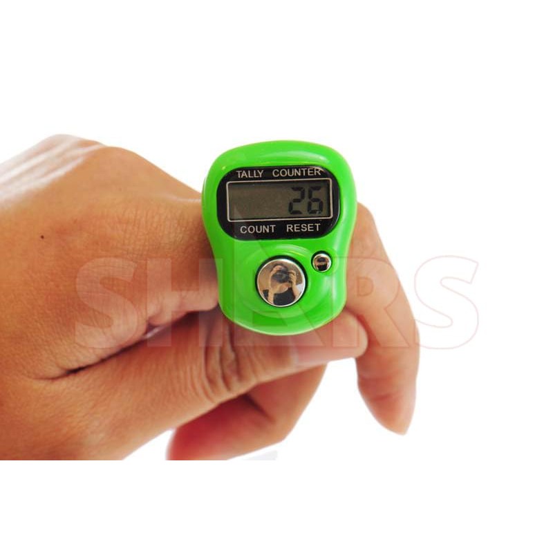 Shars 5 PCS LCD Electronic Digital Golf Finger Hand Held