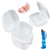 Dental Prothetic Box Set, Orthodontic Retainer Prothetic Teeth Storage Case,