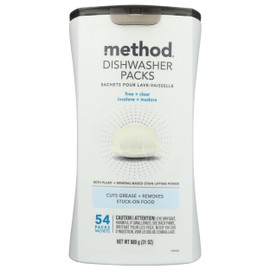 METHOD Free & Clear Dishwasher Detergent Packs, 31 OZ