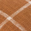 Yard Beni Check Fringed Cushion Cover, 45 x 45 cm