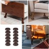 Angoily Furniture Coaster Caster Cups 12 Pack Non-Slip Floor Protectors