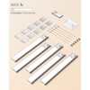Under Cabinet Lights Wireless,Motion Sensor Light Indoor with Remote Control,2500mAh