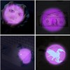 RaySoar 100 Pack Mini UV LED Keychain Flashlight, 395nm Ultraviolet