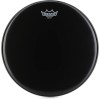 Remo Ambassador Ebony Snare Side No Collar Drumhead - 14