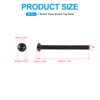 PATIKIL M3-0.5x36.5mm Button Head Socket Cap Bolts Screws, 50 Pcs
