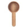 Nikou Kaffeelöffel Holz Messlöffel Größe Optionaler Küchensuppenlöffel(Short handle 8g)