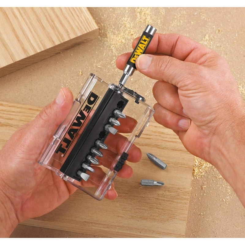 DEWALT DW2099CS Drive Guide & Holder Set- 16Tips, 14-Piece