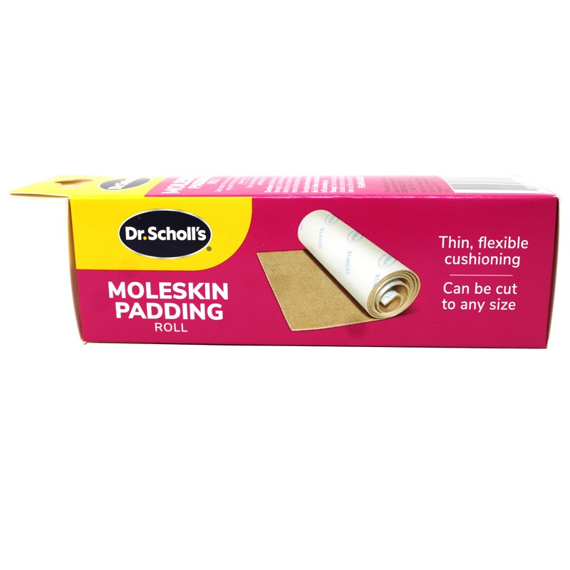 Dr. Scholl's Moleskin Plus Padding Roll 1 Each (Pack of