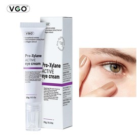 VGO Pro-Xylane Active Eye Cream 15g/0.5 Oz Hyaluronic Acid Moisturizing Anti-Oxidant Anti-Wrinkle Skincare for Comfort - Specification: 2pcs