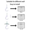 OBSTKUCHEN Large Swag Ceiling Hooks Heavy Duty Swag Hook with