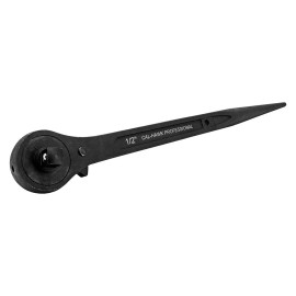 CALHAWK PRO 3/4" x 1/2" Dual head Spud Ratchet Wrench For aligning Bolts Heavy Duty