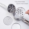 Stainless Steel Khuon Banh Lot Press – Multi-Purpose Potato Ricer,
