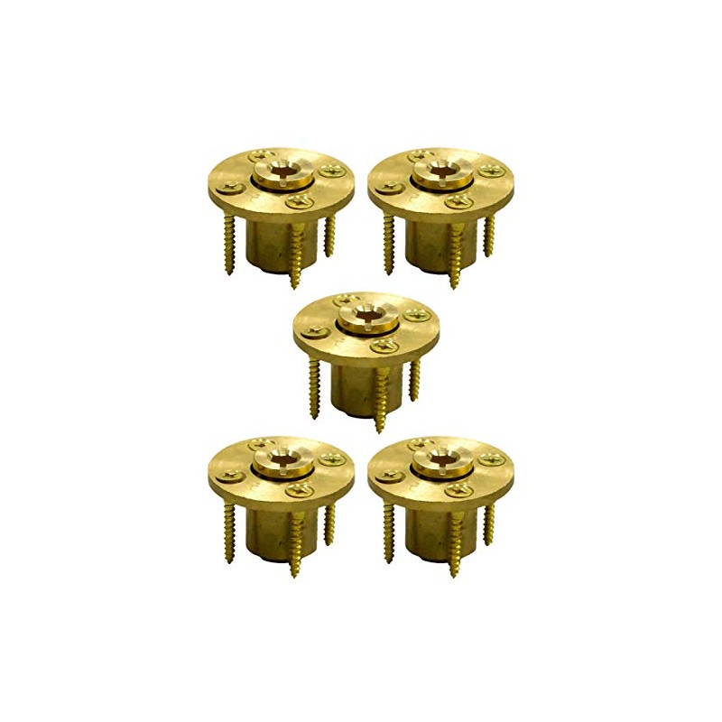 Buffalo Blizzard Wood Deck Brass Anchor for Pool Safety Cover