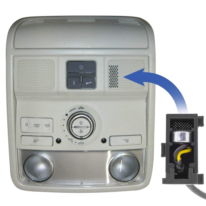 Adapter Universe Replacement microphone ceiling light roof module basic/plus jack