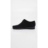 Clarks Men's Wallabee Moccasin, Black Suede, 95 M US