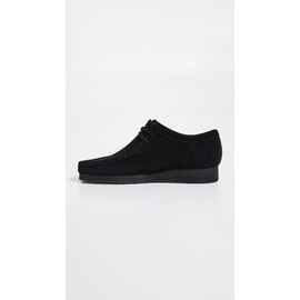 Clarks Men's Wallabee Moccasin, Black Suede, 95 M US