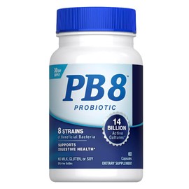Nutrition Now Pro-Biotic Acidophilus for Life Capsules, 60 Count  Para digestión saludable, apoya función inmunológica, inhibe bacterias dañinas      